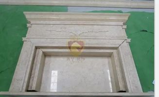 奢华盛饰石材壁炉实拍,家居装饰艺术高端产品展示