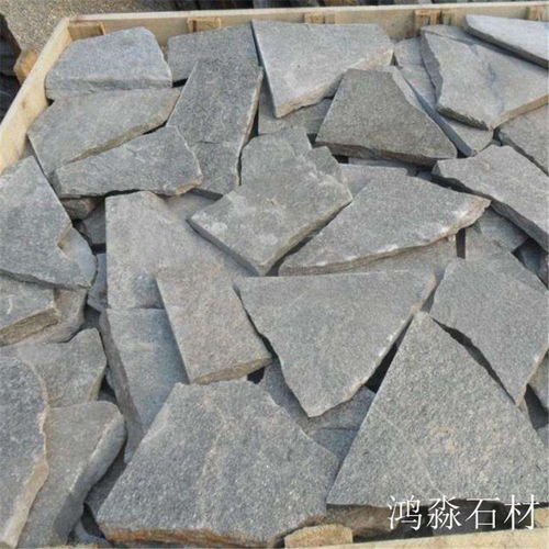 自然石材碎拼 青石板价格批发青石板 园林地铺石